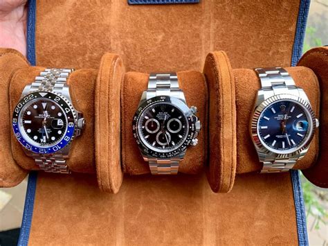 rolex 3 watch collection